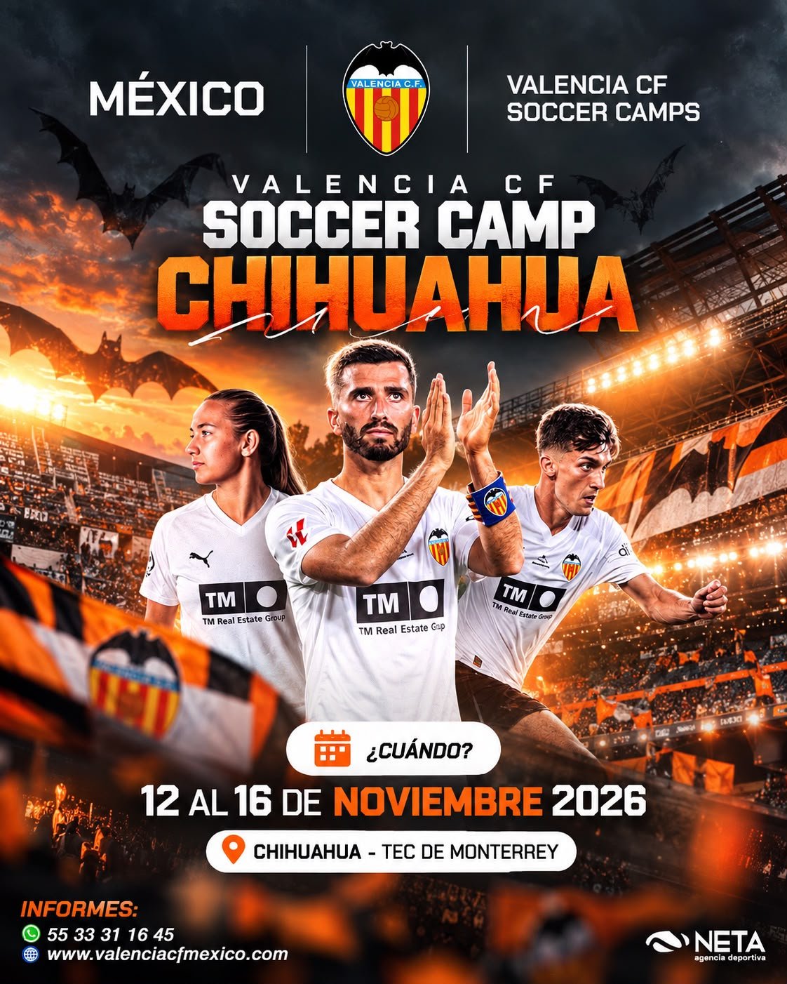 Valencia CF Soccer Camp Chihuahua 2026
